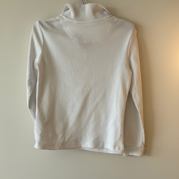 Nautica White Long Sleeve Polo Shirt - Picture 3 of 3